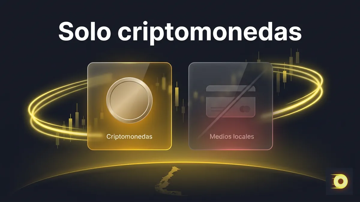 Comparación de métodos de pago: Rollbit Chile opera solo con criptomonedas