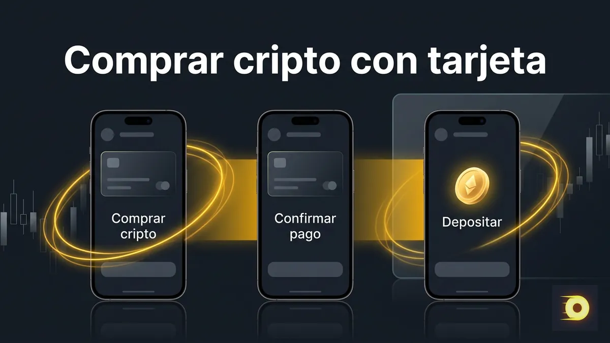 Pasos para comprar criptomonedas con tarjeta y depositar en Rollbit Chile