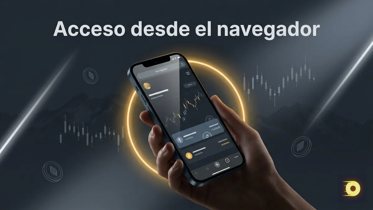 Acceso a Rollbit desde el navegador del celular sin instalar aplicación